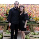 Ju Ferraz e Bruno Garms fazem chá bar na UMA Casa