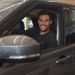 Aline Riscado e Felipe Roque visitam a Gran Brasil