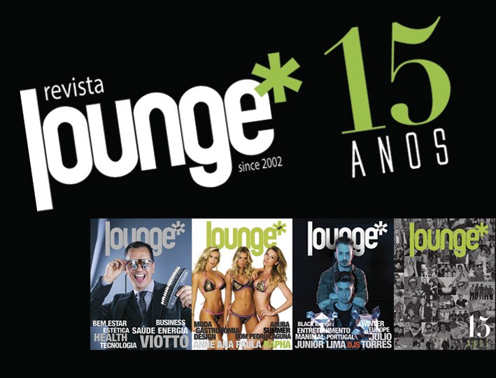 HOJE tem festa de lançamento da edição especial de 15 anos da lounge*