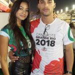 Famosos marcam presença no Camarote Grande Rio