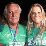 Famosos marcam presença no Camarote Grande Rio