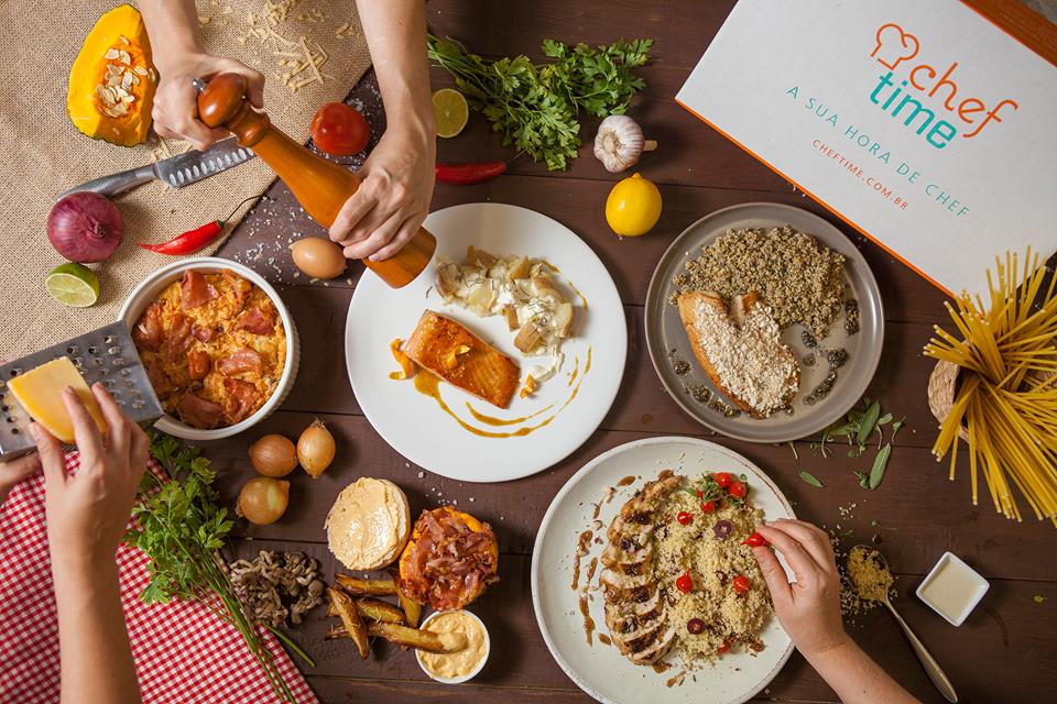 Cheftime: delivery de ingredientes e receitas práticas estimula a alimentação saudável