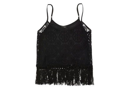 costume-Regata renda alças com franja 239